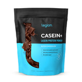 LEGION envase frontal mostrando sabor Dutch Chocolate y diseño limpio
