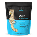 LEGION envase frontal de Egg+ mostrando etiqueta y beneficios