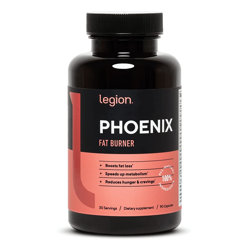 LEGION Phoenix frente del envase mostrando diseño y beneficios
