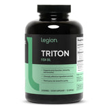 LEGION Triton vista frontal del envase mostrando beneficios y formato