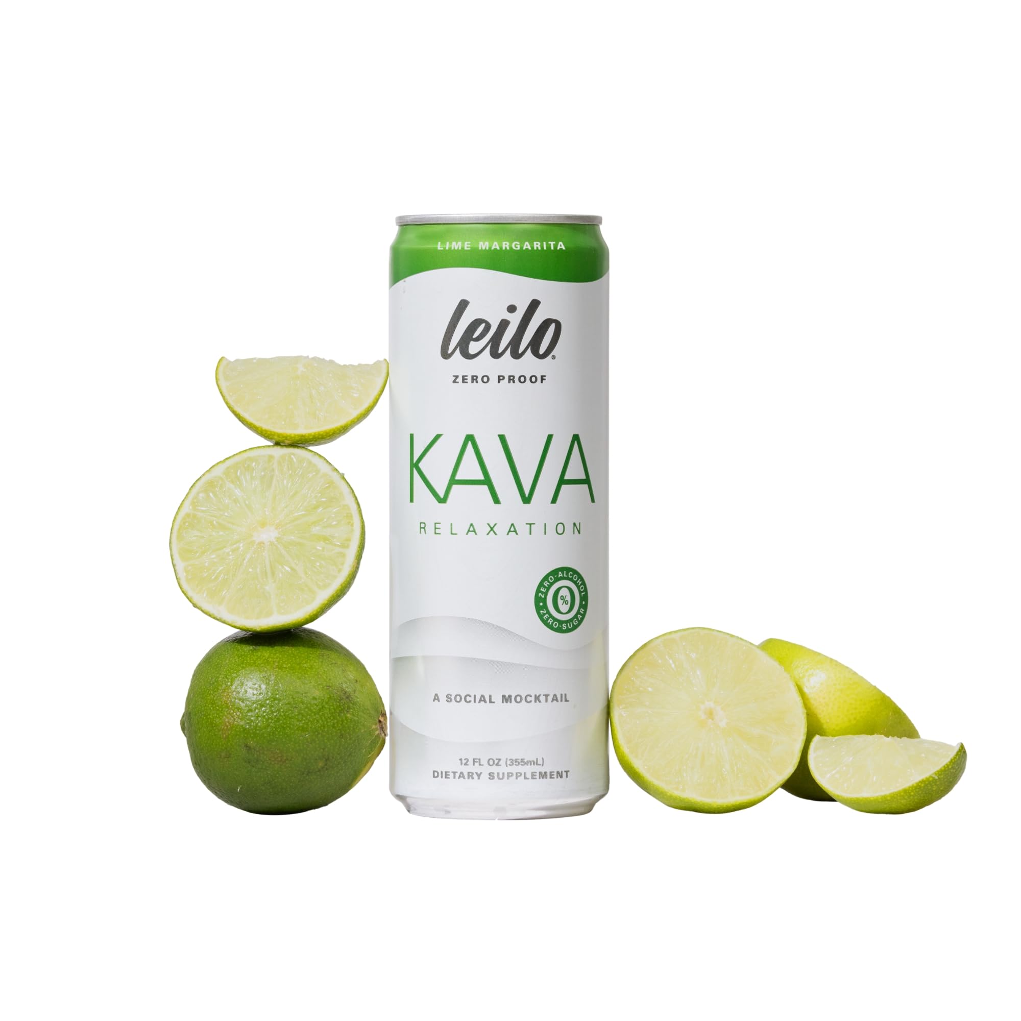 Leilo lata frontal mostrando etiqueta y diseño, beneficio refrescante