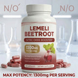 LEMELI BEETROOT etiqueta con composición e información clara
