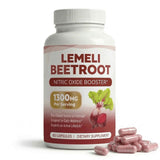 LEMELI BEETROOT envase frontal muestra 60 cápsulas y conveniencia diaria