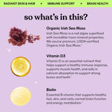 Lemme etiqueta con ingredientes y certificaciones para confianza