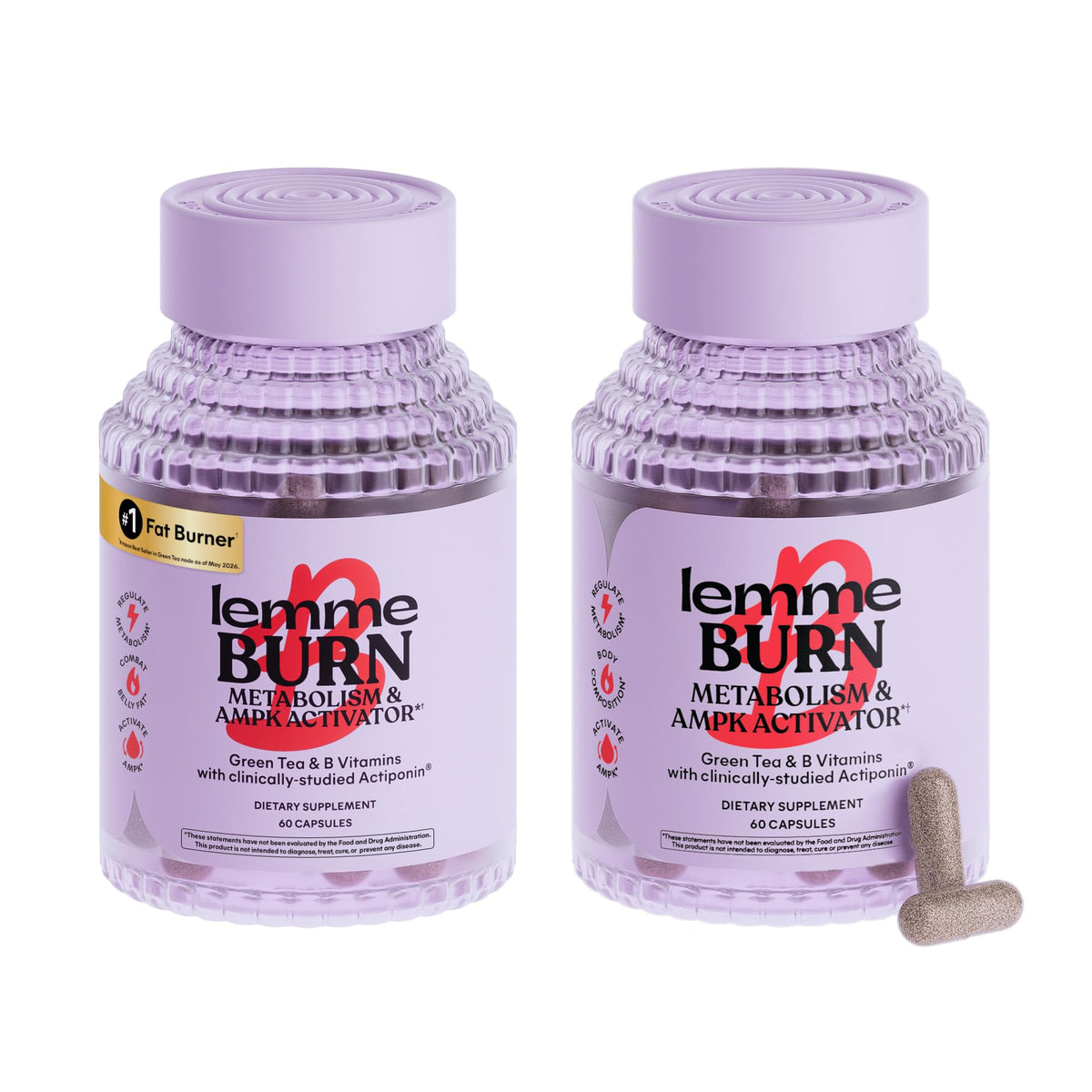 Lemme frasco frontal mostrando el pack doble y beneficio apoyo metabólico