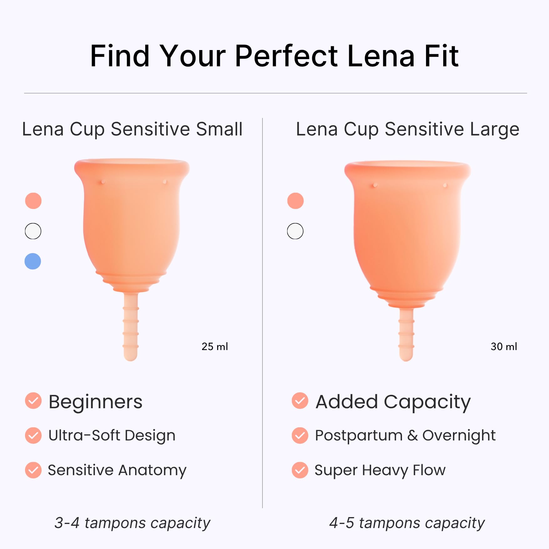 LENA bolsa de algodón incluida para almacenamiento limpio y portátil