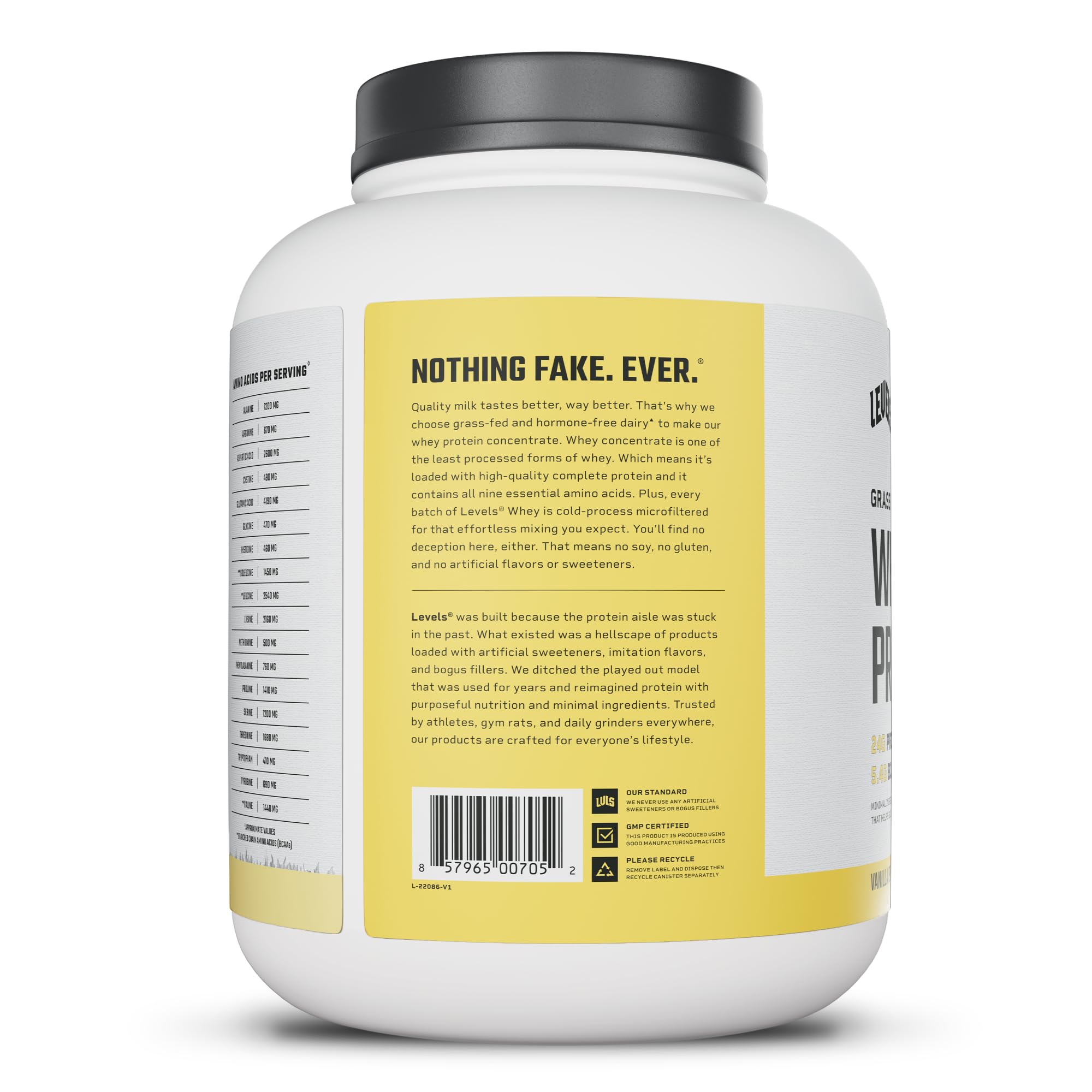 Levels Nutrition: producto en cocina mostrando uso cotidiano y estilo de vida