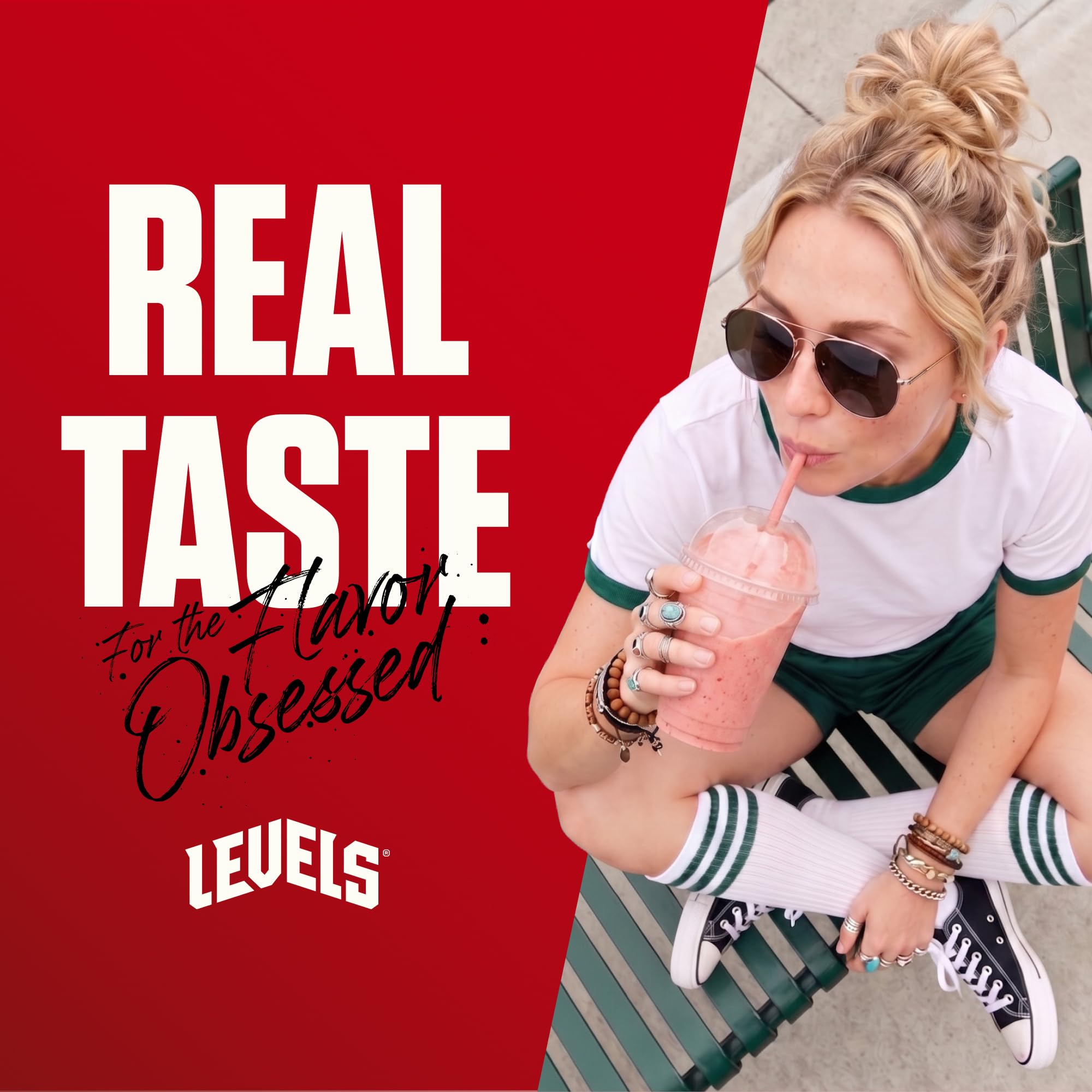 Levels Nutrition batido preparado, mezcla suave y saciante