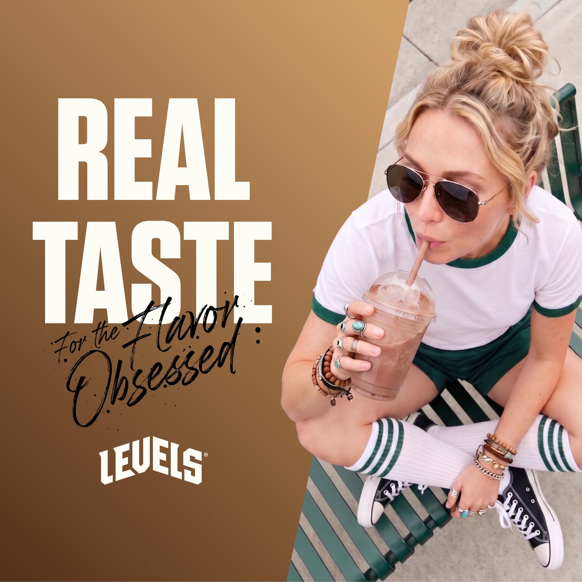 Levels Nutrition batido cappuccino listo para consumir después de entrenar