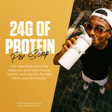 Levels Nutrition detalle de la etiqueta nutricional señalando BCAA y sin azúcares