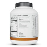 Levels Whey etiqueta nutricional mostrando 24g proteína por scoop