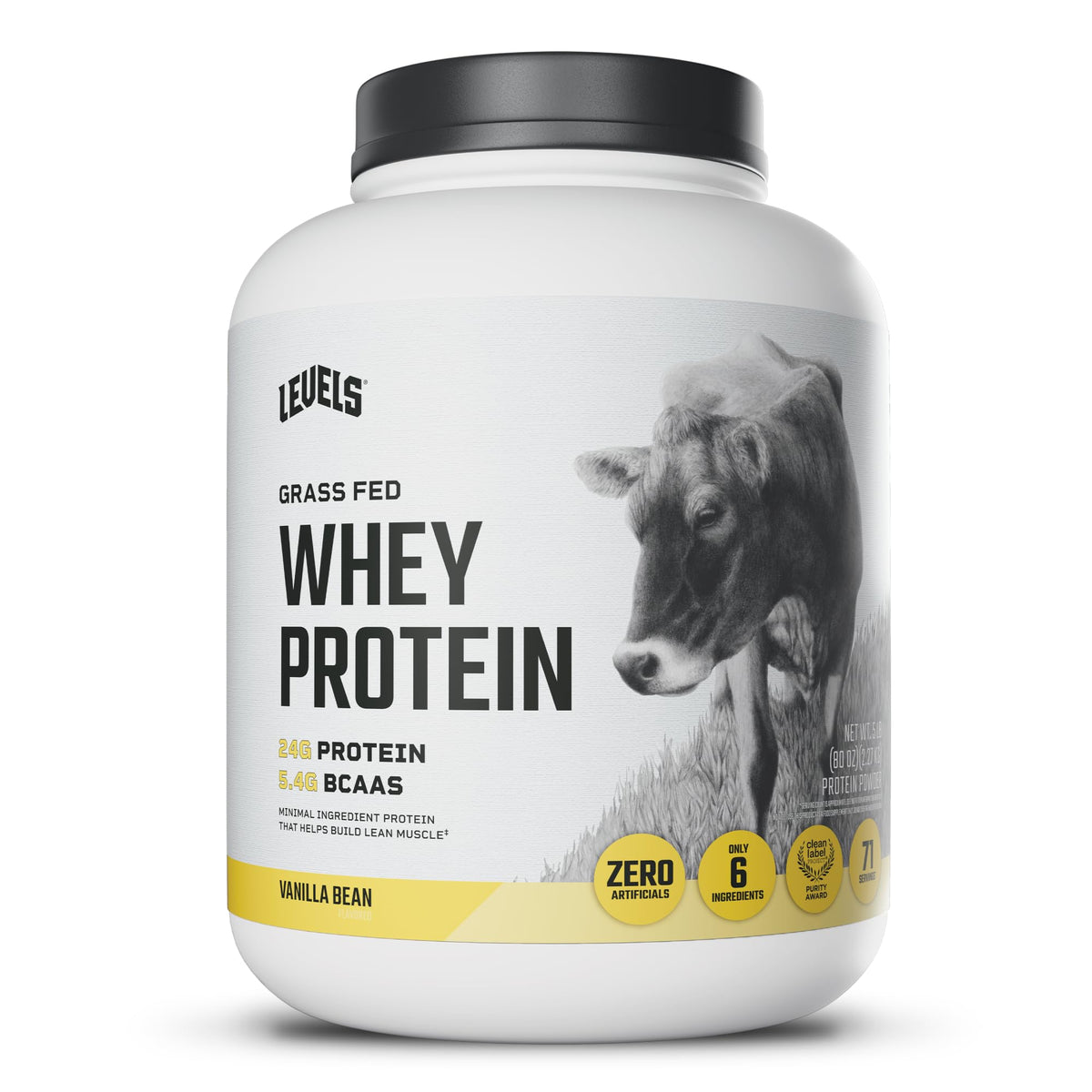 Levels Nutrition: frente del envase mostrando etiqueta clara y beneficios