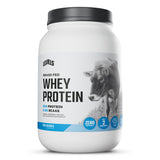 Levels Whey frente del envase, presentación limpia y profesional