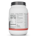 Levels Whey polvo parcialmente mezclado en vaso, muestra disolución fácil con lecitina