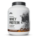 Levels Whey envase frontal mostrando tamaño 5lb y beneficios claros