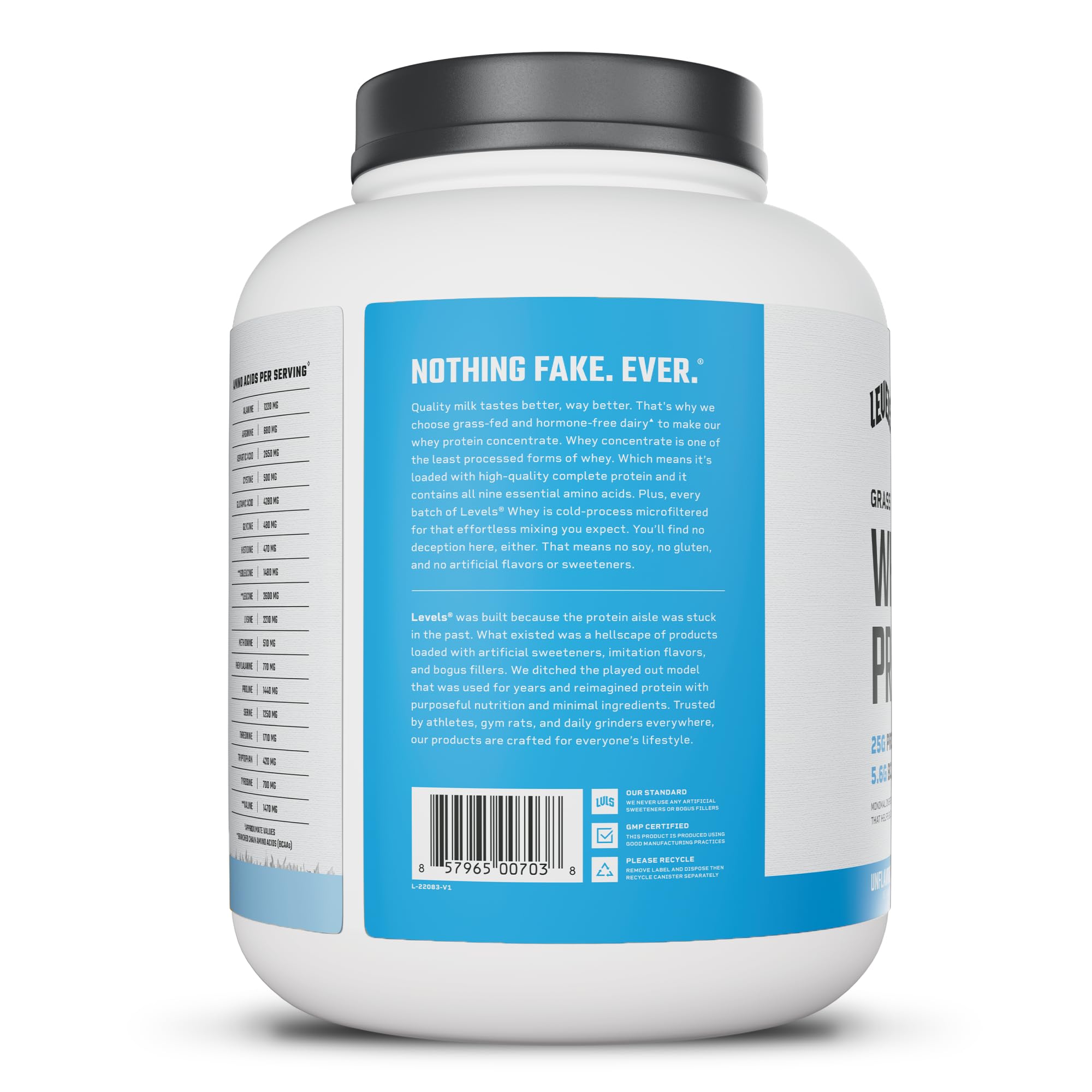 Levels Nutrition panqueques enriquecidos, uso culinario sin alterar sabor