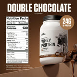 Levels Whey vaso con batido listo, sabor doble chocolate y recuperación