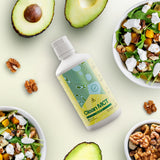 LevelUp etiqueta con ingredientes y certificaciones visibles