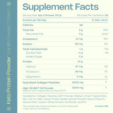 Polvo fino de LevelUp Keto Protein a detalle mostrando textura cremosa y fácil disolución