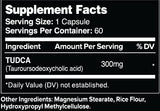 Leviathan Nutrition cápsula en primer plano, detalle de textura y calidad