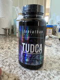 Leviathan Nutrition etiqueta con lote y sello cGMP para confianza