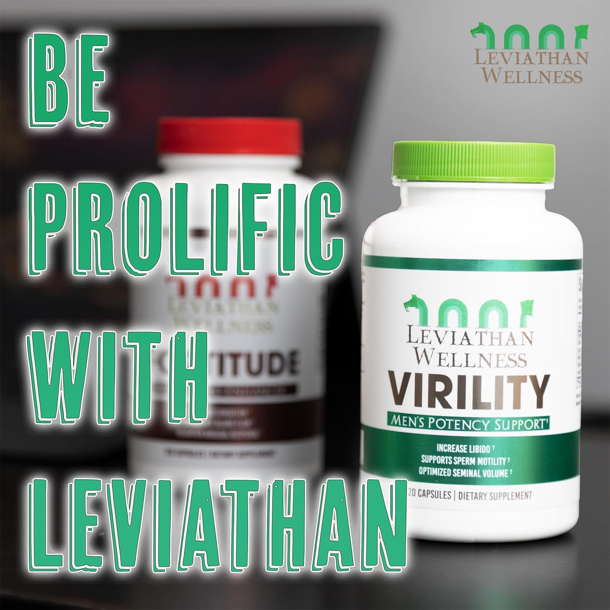 Leviathan Wellness capsulas en mano para comparar tamaño y dosificación por porción