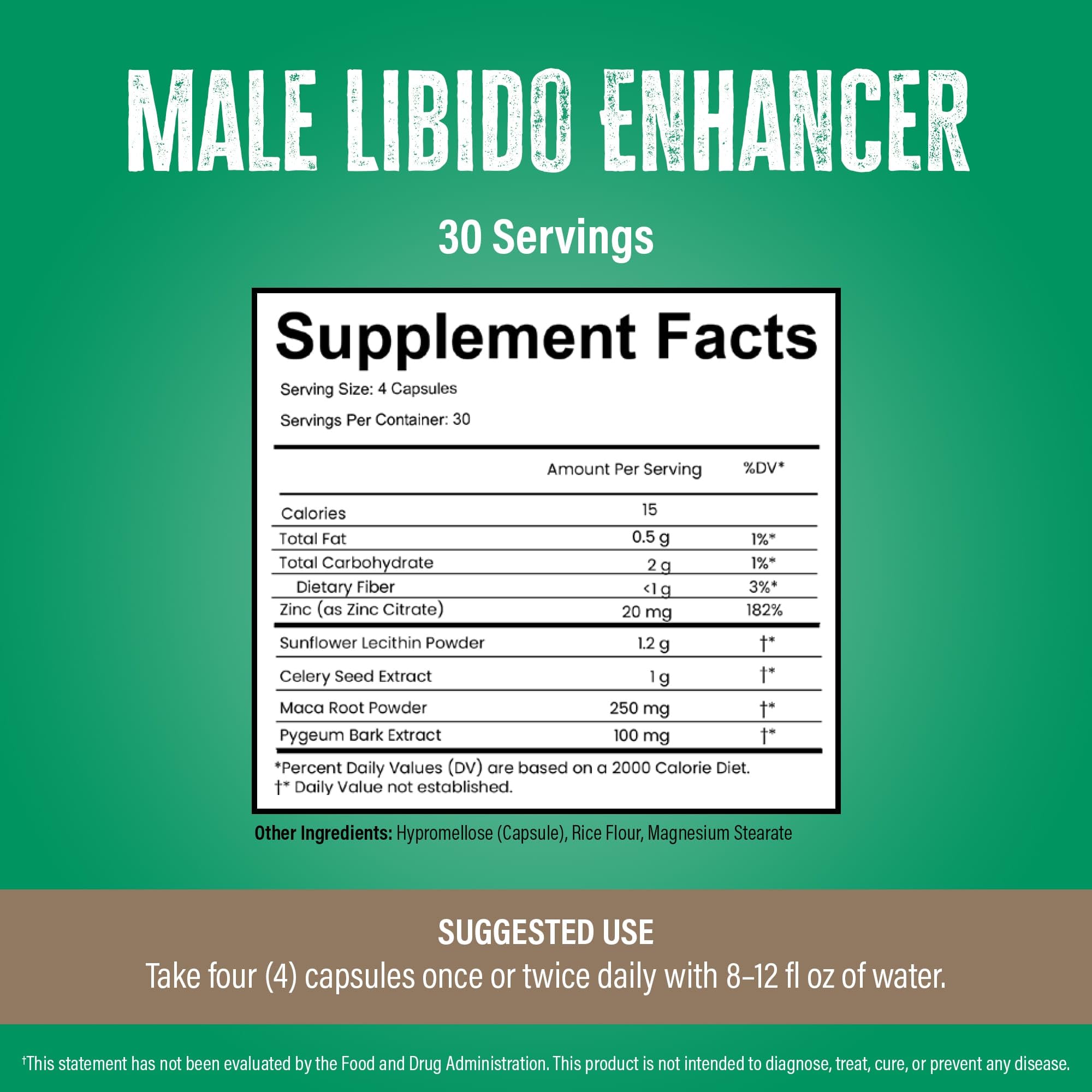 Leviathan Wellness ingredientes naturales (maca, apio) para imagen de origen botánico