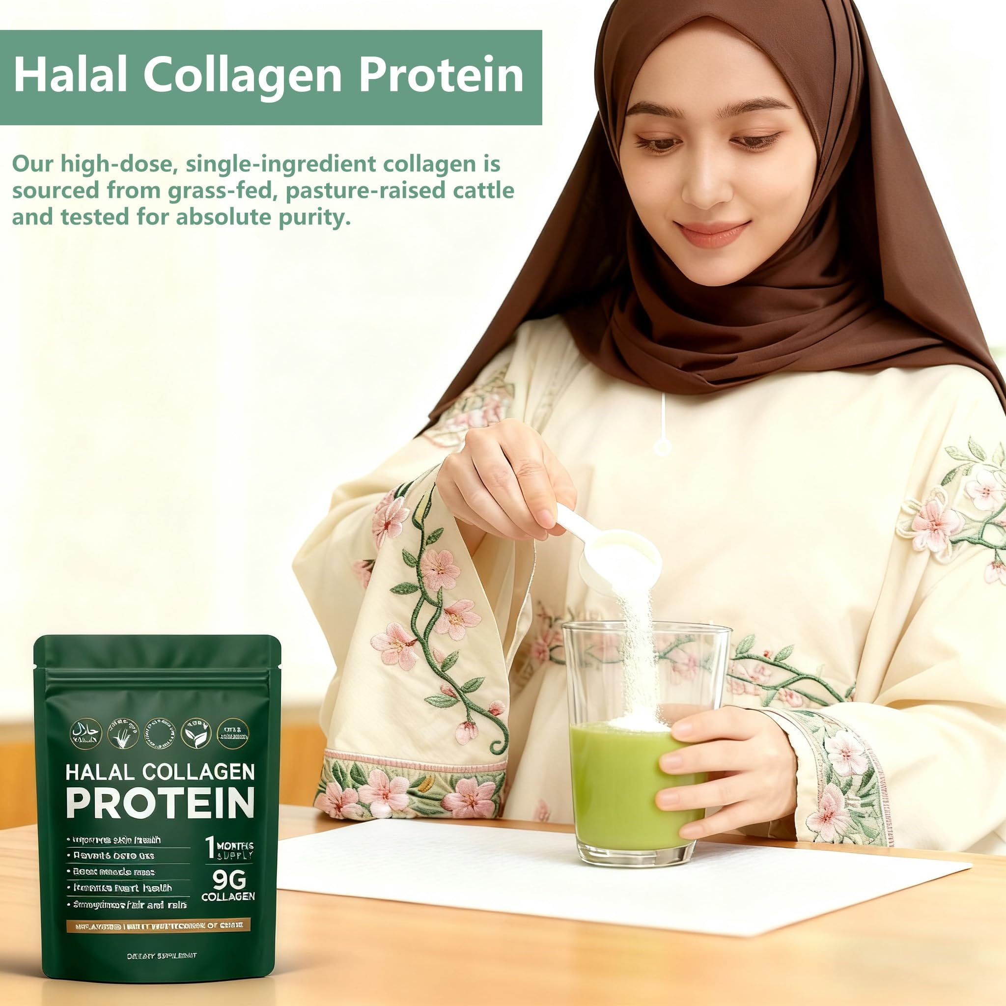 Lexenic etiqueta con información nutricional clara y origen grass-fed verificado