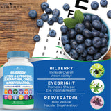 Liberty Lifestyle ingredientes naturales como bilberry y luteína en composición