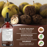 Liberty Lifestyle ingredientes crudos como semillas y cortezas para mostrar origen botánico