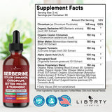 Liberty Lifestyle textura de gotas cerca que destaca la mezcla liposomal y absorción práctica