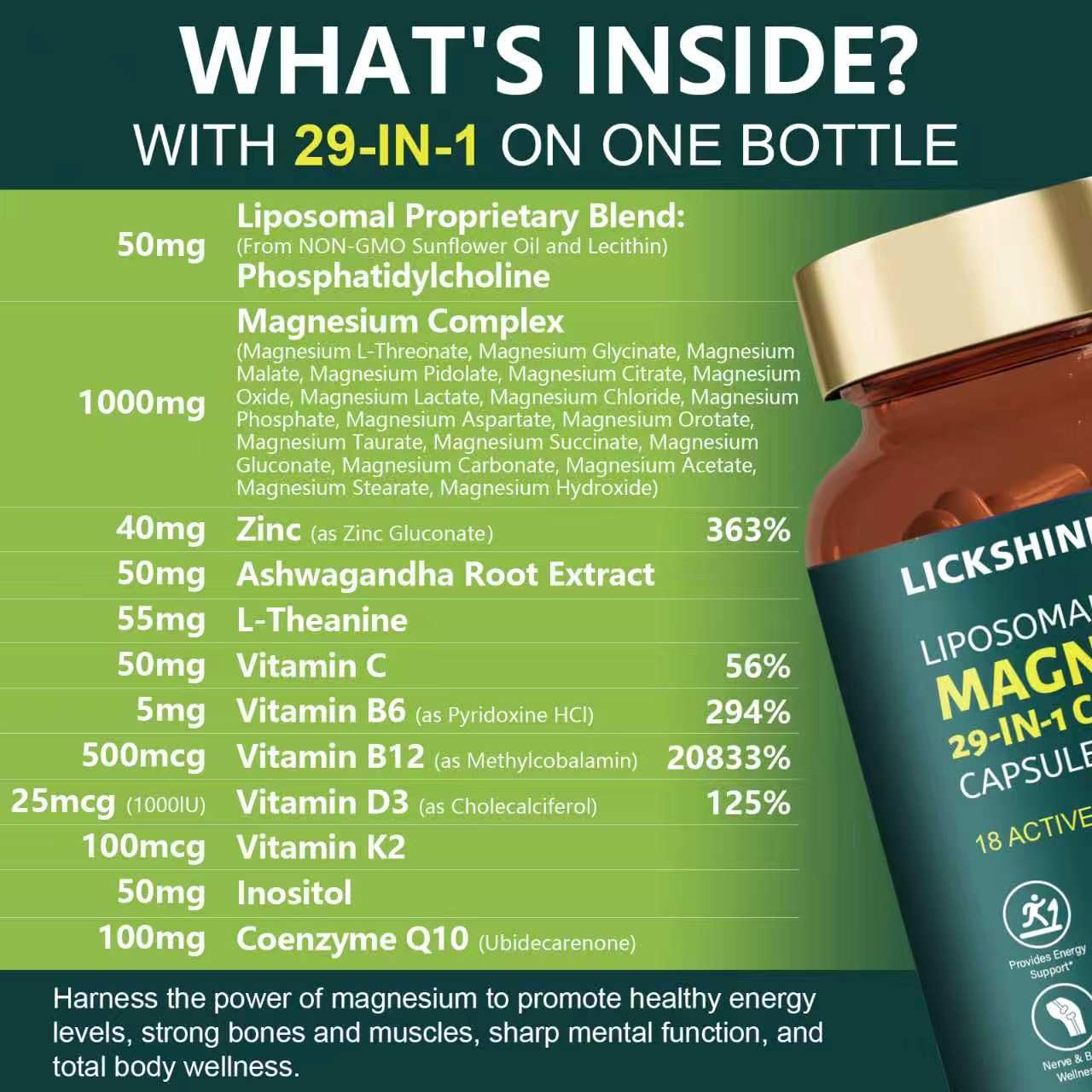 lickshine representación liposomal ilustrando mejor absorción celular