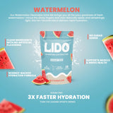 LIDO textura del polvo en primer plano que señala ingredientes limpios