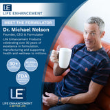 Life Enhancement sello cGMP que transmite calidad y control