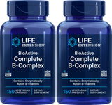 Life Extension botella frontal pack de 2 con 300 cápsulas y cobertura de 150 días