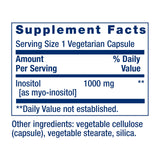 Life Extension caja con información nutricional visible y beneficios del myo-inositol