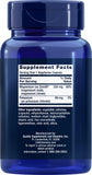 Life Extension primer plano de cápsula para ver textura y formulación premium