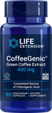 Life Extension CoffeeGenic® vista frontal del envase que transmite confianza