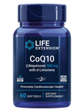 Life Extension frasco frontal mostrando diseño y cantidad de softgels