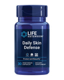 Life Extension frasco frente mostrando etiqueta y beneficio para la piel