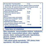 Life Extension primer plano de extractos vegetales que apoya acción antioxidante