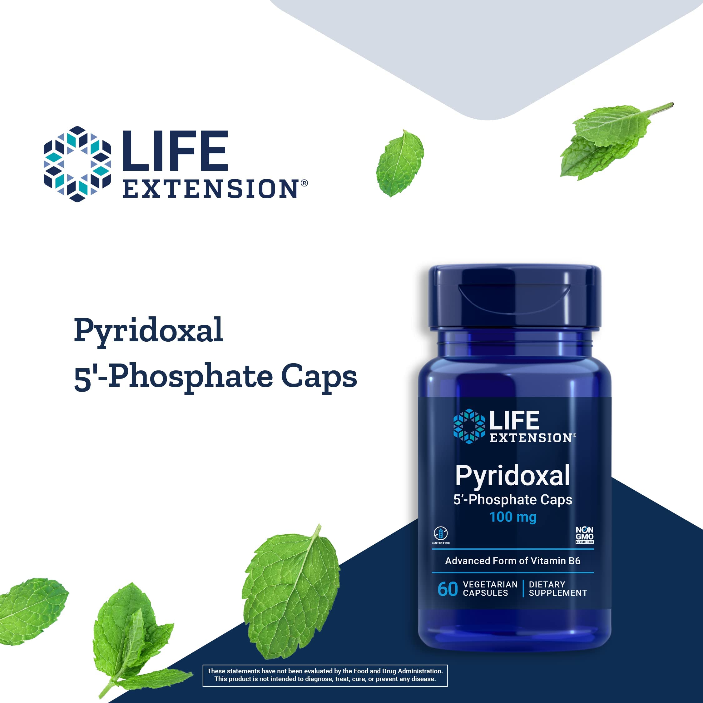 Life Extension etiqueta con lista de ingredientes y certificación de pureza