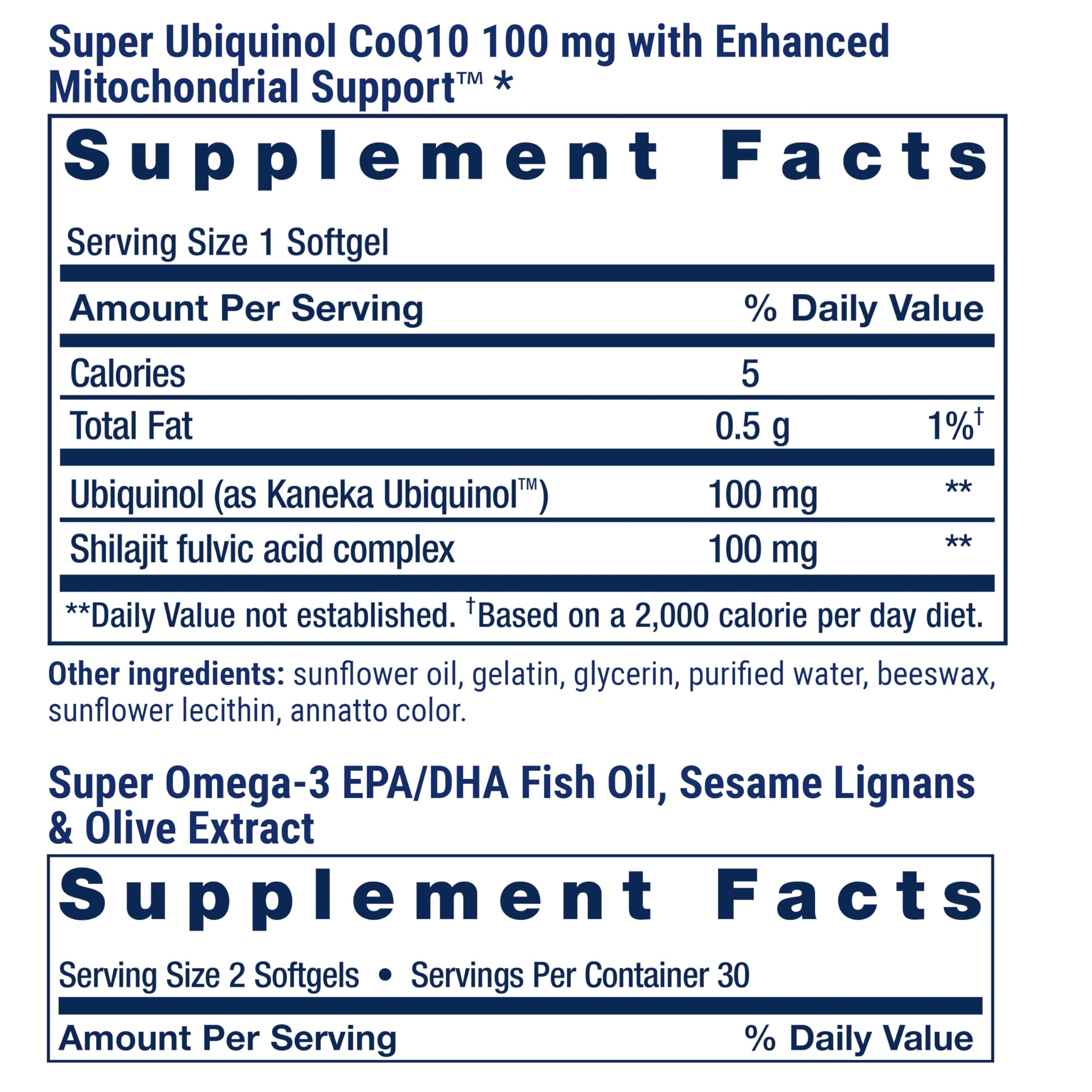Life Extension etiqueta de ingredientes indicando transparencia y análisis