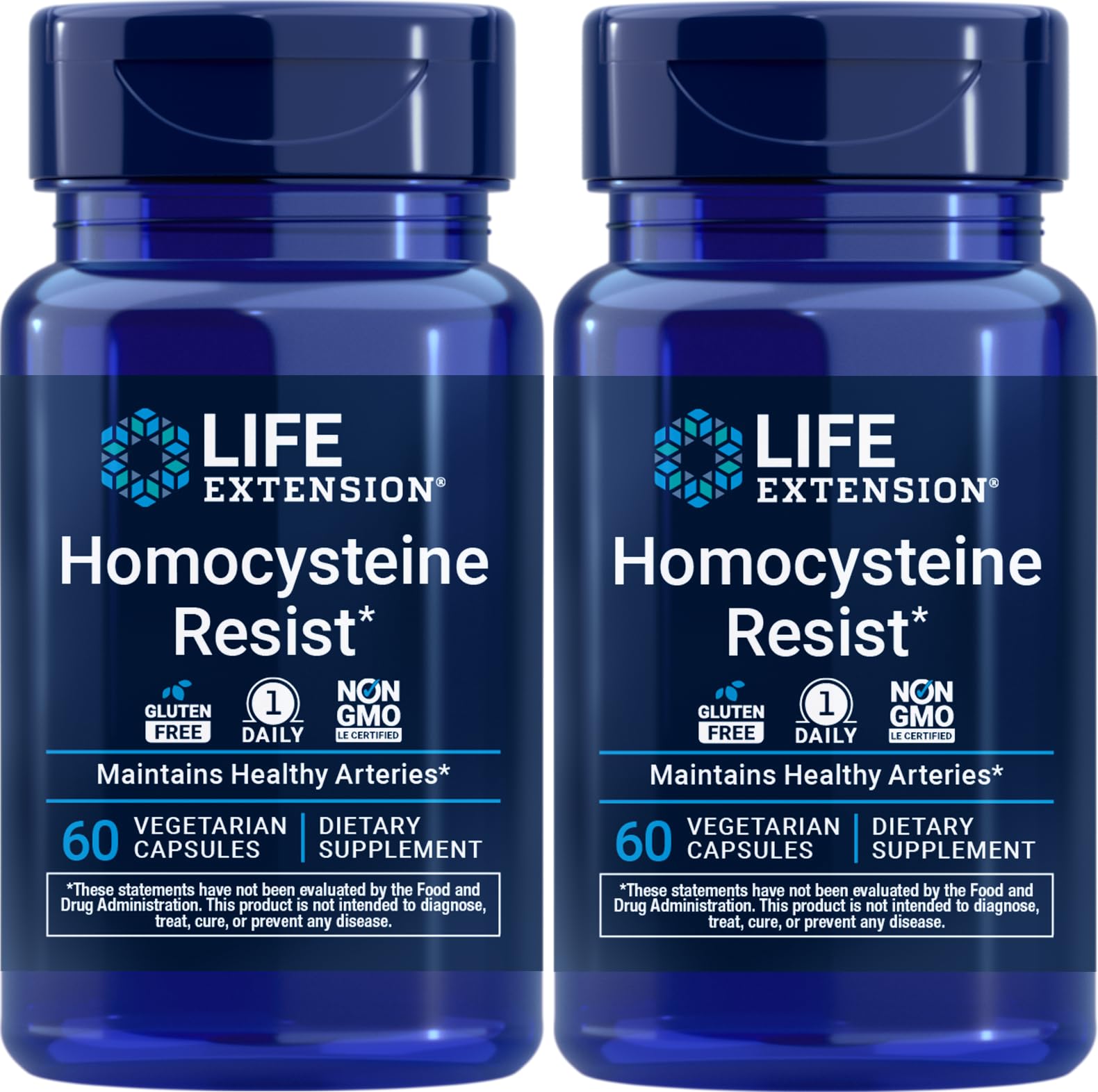 Life Extension frasco delante mostrando etiqueta clara y beneficios