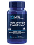 Life Extension frasco frontal mostrando el envase y beneficio de apoyo prostático