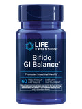 Life Extension frasco frontal mostrando Bifido GI Balance para apoyo digestivo