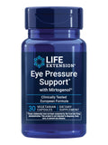 Life Extension frasco frontal mostrando la etiqueta y beneficio de soporte ocular