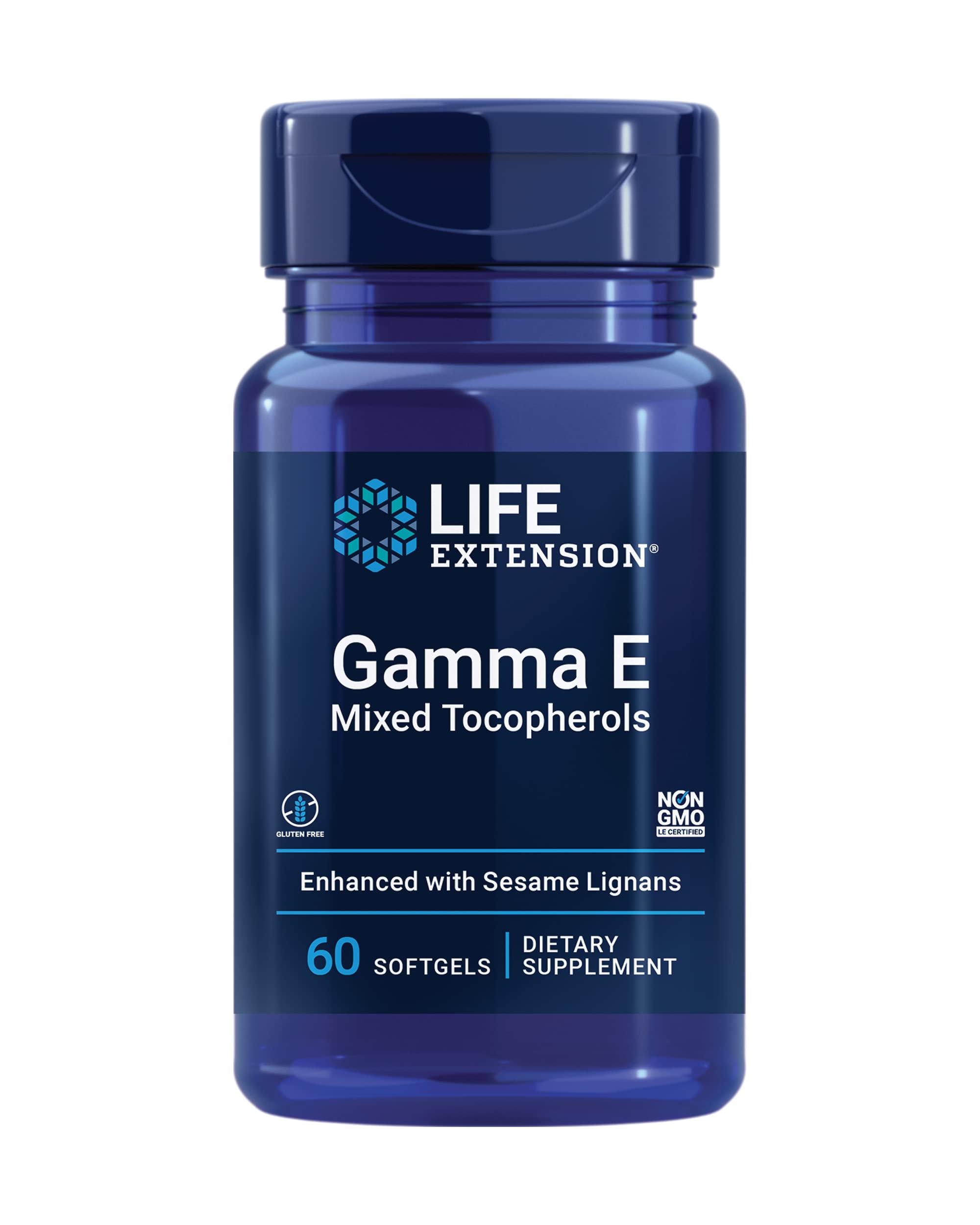 Life Extension frasco frontal mostrando etiqueta y beneficios claros