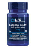 Life Extension frasco frontal mostrando 30 cápsulas y sello no-GMO como beneficio