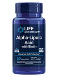 Life Extension frasco frontal mostrando 60 cápsulas y etiqueta clara, confianza de marca
